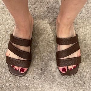 Vince brown sandals